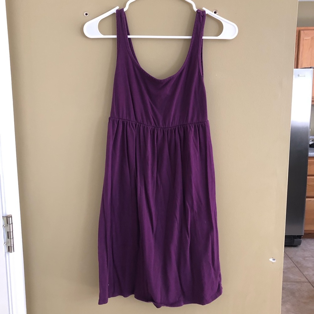 XS purple knit dress mossimo